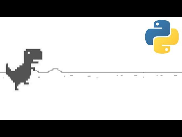 How I Made the Google Dino Game in PYTHON (5 MINS)