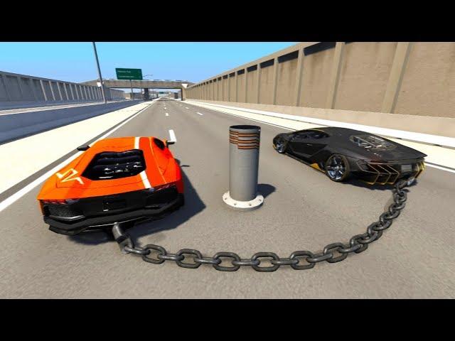 High Speed Crazy Jumps/Crashes BeamNG Drive Compilation #3 (Car Shredding Experiment)