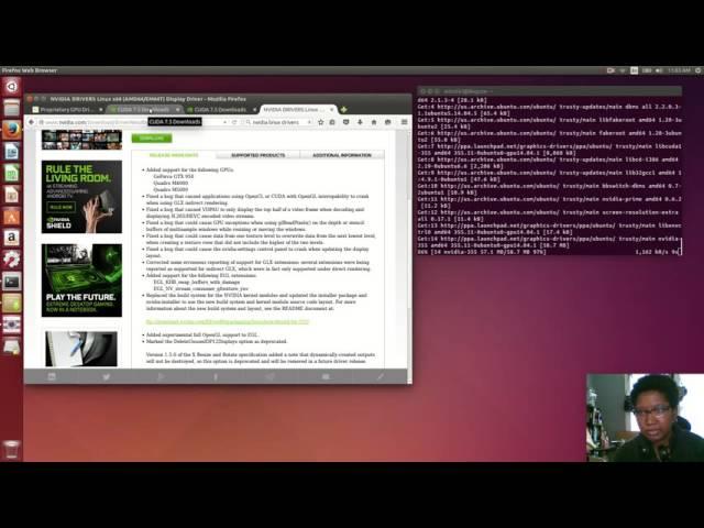 HTS Dev Diary: Install Nvidia Driver On Ubuntu 14.04 LTS