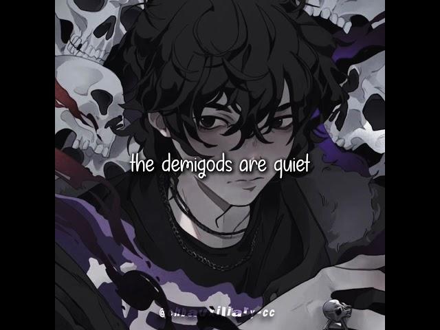 the demigods are not people. // #hoo #pjo #toa