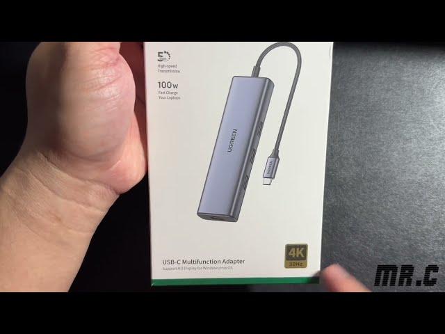 Mở hộp & Review Bộ Chuyển Đổi Hub 4k 30hz 6 Trong 1 type C Ugreen sang HDMI và USB 3.0