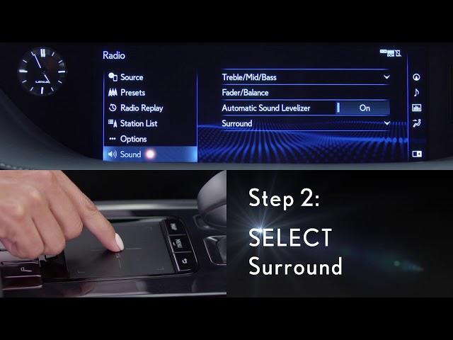 How-To Use 3D Audio with the Mark Levinson® Reference Surround Sound in the 2019 LS | Lexus