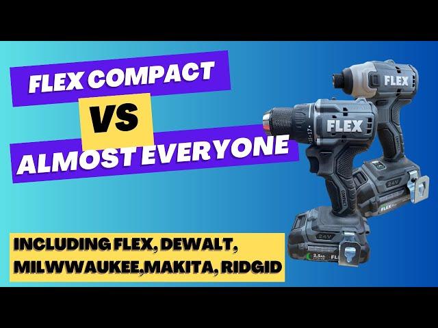 Brand New Flex Compact Kit vs A LOT OF TOOLS!