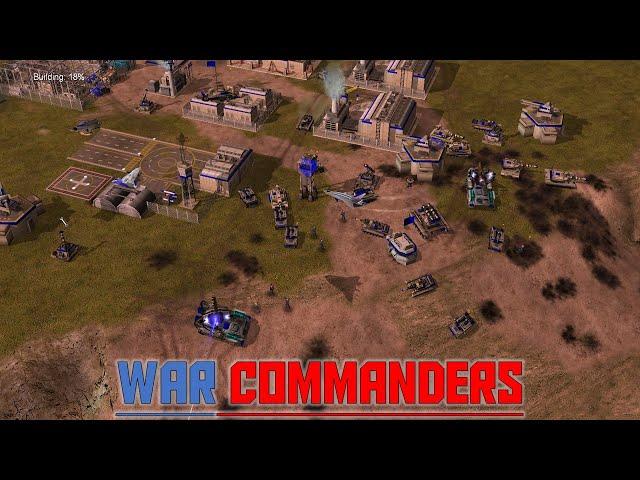 Project Raptor: War Commanders - USA Laser / Hard AI - Focus The Beams