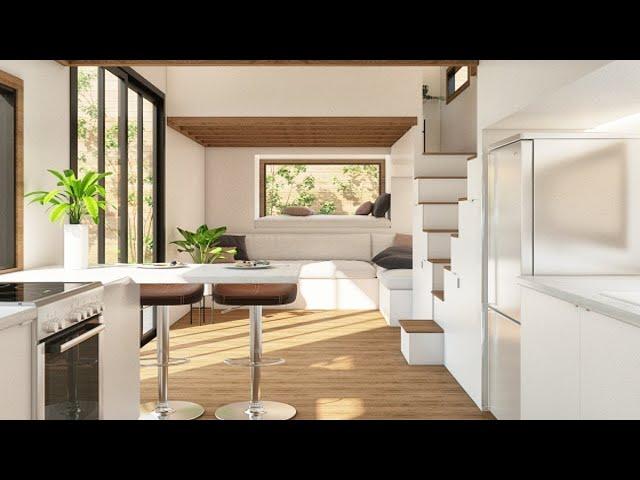 THE MOST BEAUTIFUL FOOR PLAN TINY HOUSE THE PATARA BY UBER TINY HOMES