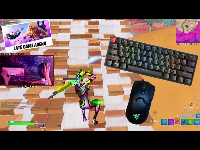 Glorious GMMK Compact Chill Trios Late Game Arena Gameplay Keyboard Fortnite Smooth 360 FPS