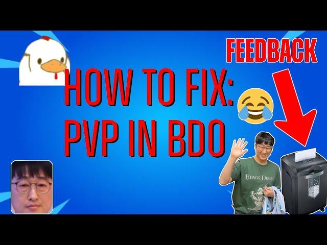 Can the BDO PvP community be saved?