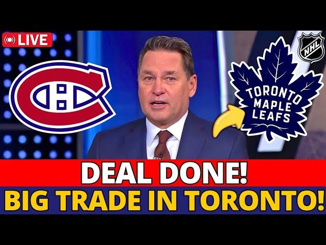 BREAKING! LEAFS SIGNING CANADIENS FORWARD IN A BIG TRADE!? TORONTO MAPLE LEAFS NEWS