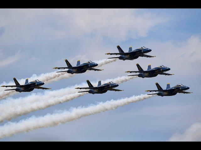 Crowds descend on Vero Beach Air Show to watch performances and the U.S. Navy Blue Angels