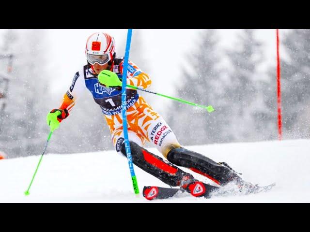 Petra VLHOVA - Winner - Slalom (Run 2) - Kranjska Gora SLO - 2024