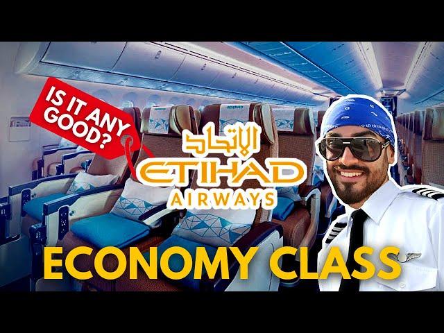 How Is Etihad Airways ECONOMY CLASS?! | ft. Food, Entertainment & Amenities