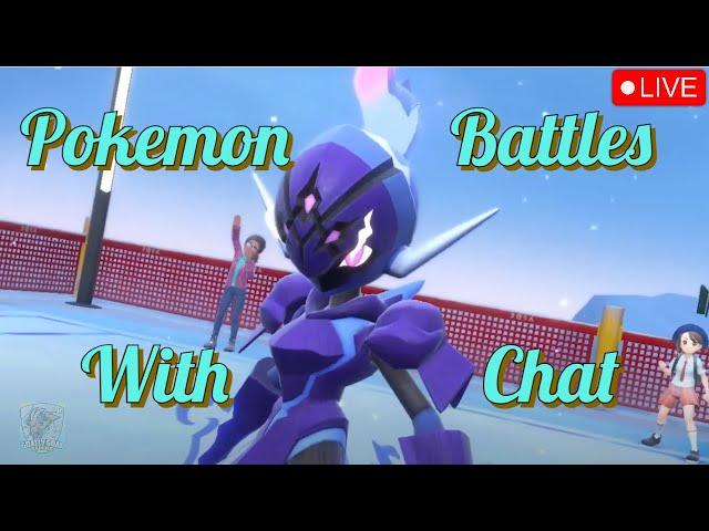 Pokemon Scarlet & Violet Battles w/ Viewers LIVE!