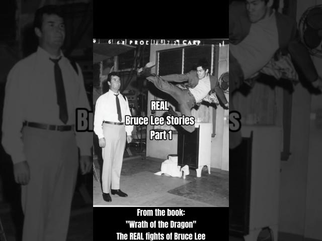 Bruce Lee's REAL fights!