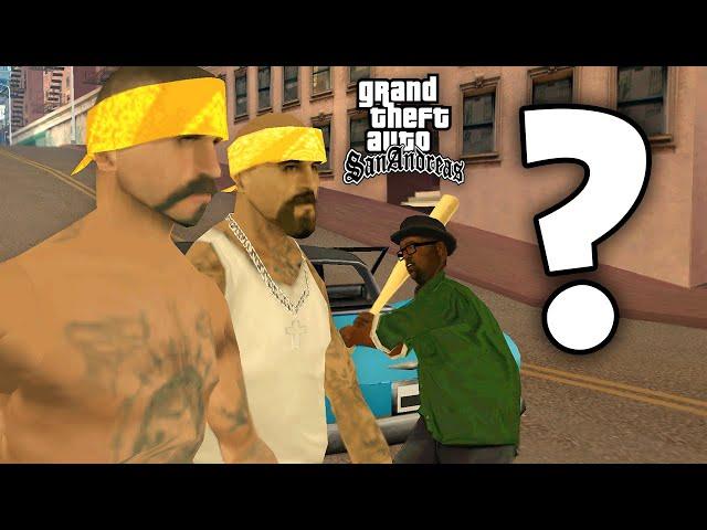 Чем банда ВАГОС не нравилась Биг Смоуку в GTA: San Andreas ?!