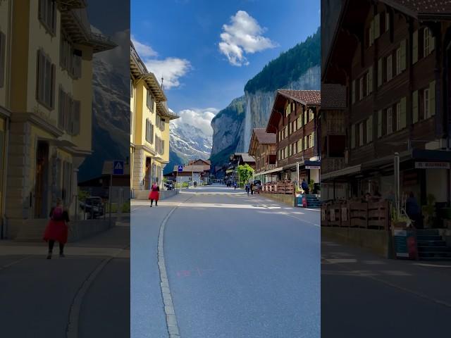 Lauterbrunnen, Worlds most beautiful village#swiss #lauterbrunnenswitzerland