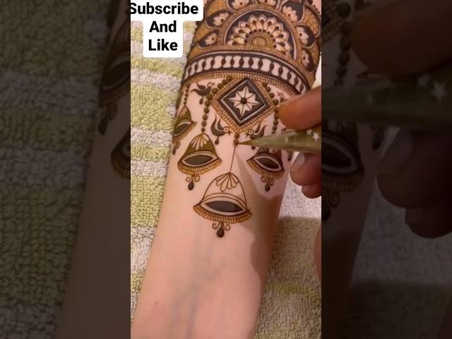 full hand mehndi designs ( bridal mehndi designs)#youtubeshort #mehndiartist#shortsvideo #mehndi