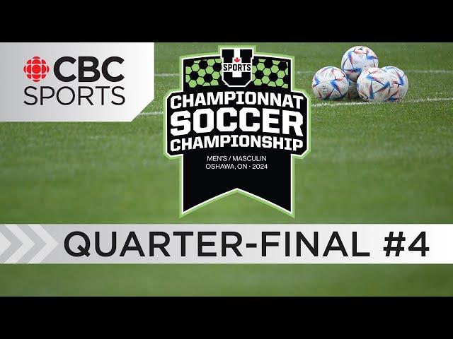 U Sports Men's Soccer Championship: Quarter-final - McGill vs Ontario Tech | #CBCSports