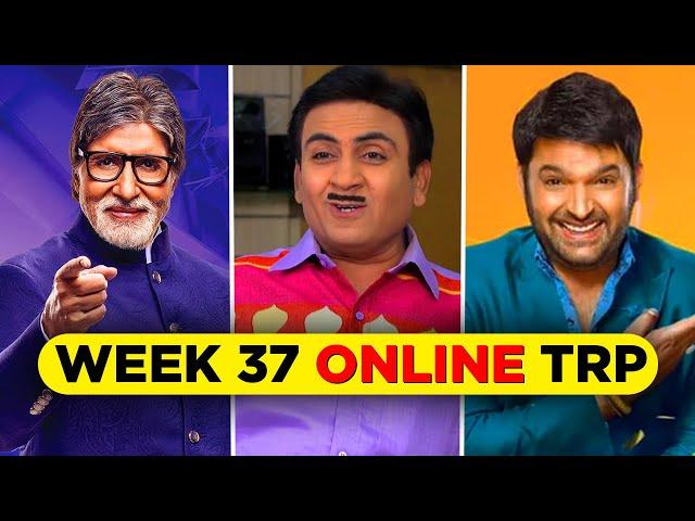 Online TRP Week 37 - Online TRP of this week -  Sab Talks