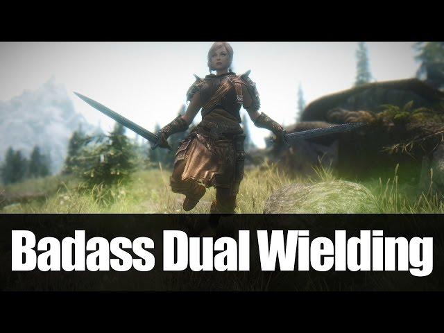 Skyrim Mods - Badass Dual Wielding [4k/HD]