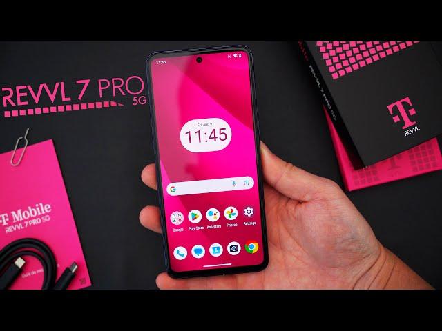 T-Mobile REVVL 7 Pro 5G Unboxing, Hands On & First Impressions!