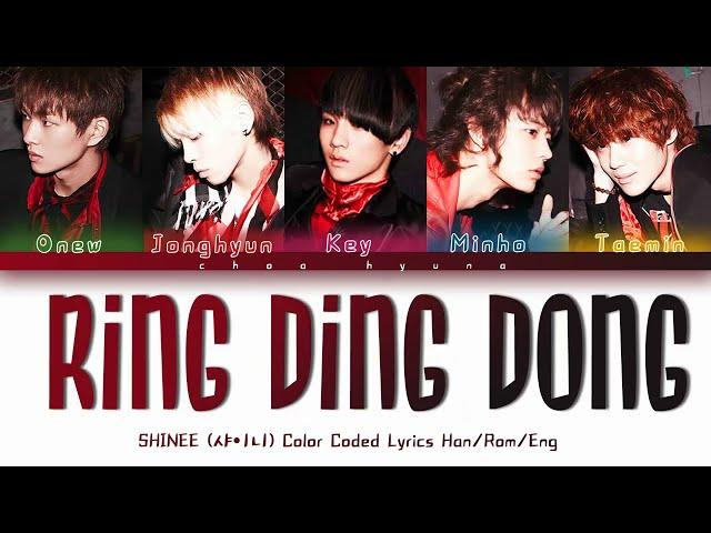 SHINee (샤이니) – Ring Ding Dong (Color Coded Lyrics HAN/ROM/ENG)