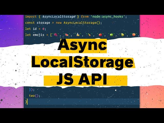 Node.js AsyncLocalStorage Explained in 84.3 seconds