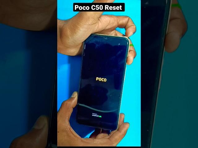 Poco C50 Hard Reset #shorts #mobilerepairing #tipsandtricks