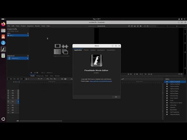 How to install the Flowblade video editor on Ubuntu 24.04