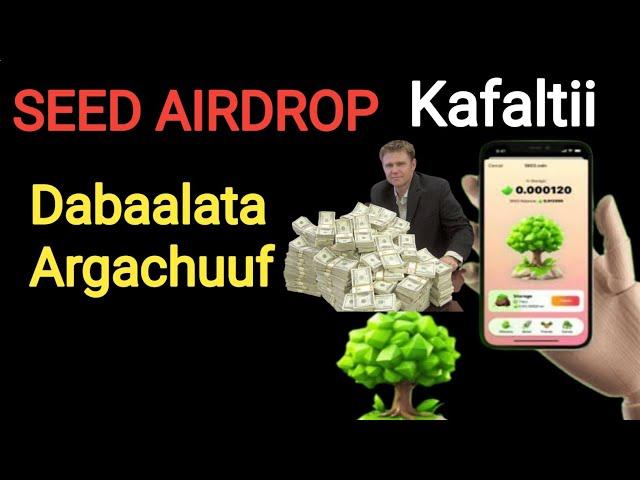 Karaa Seed Airdrop Irratti Kafaltii Guddaa Argatan | SEED AIRDROP NEW UPDATE | Make Money Online