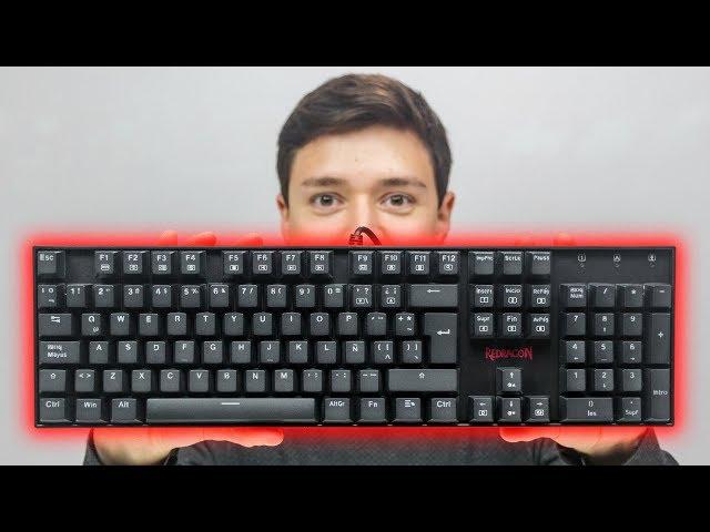 Teclado mecánico RGB... ¿sobrio? | Redragon Mitra