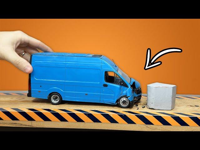 My Crash Test Mercedes Sprinter to Scale