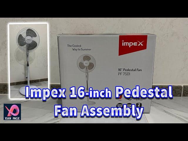 Impex 16-inch Pedestal Fan Assembly