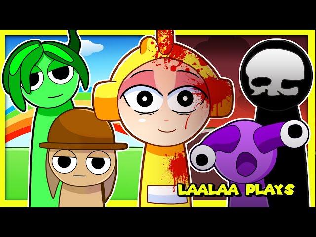  ESCAPE SCARY SPRUNKY | LaaLaa Plays Sprunky Incredibox