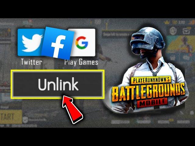 How To Remove / Unlink Social Media Account in Pubg Mobile