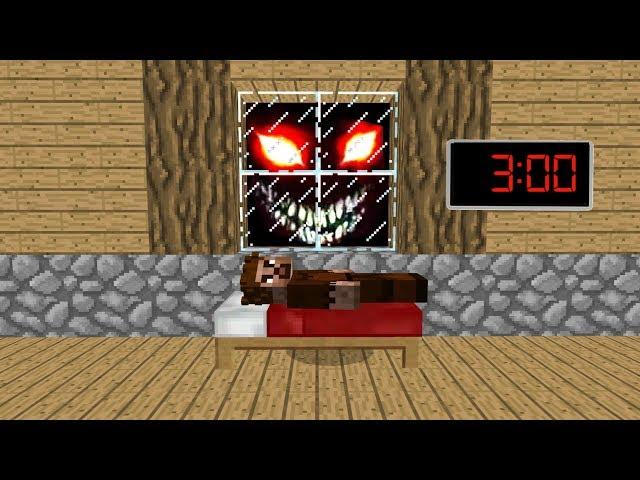 SAAT GECE 3:00'DE KORKUNÇ ADAM FAKİR'İ İZLİYOR!  - Minecraft