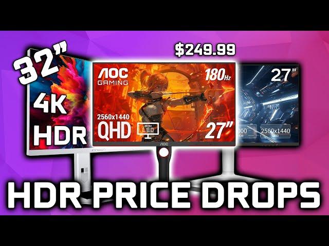 Mini LED Prices Collapsed - 4K 240Hz & HDR Monitors