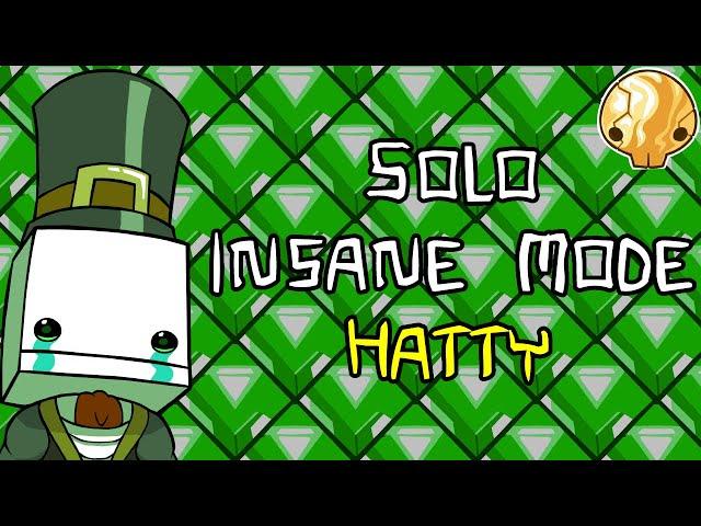 Castle Crashers - Solo Insane Mode as Hatty (No Potions)