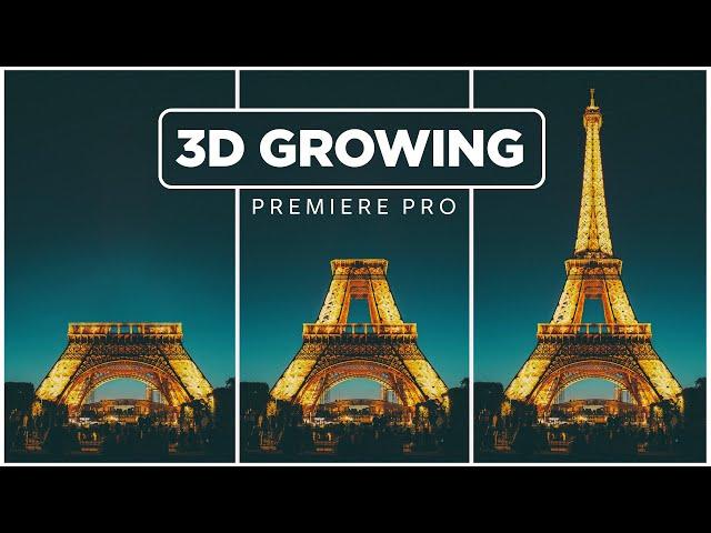 3D Building GROW EFFECT - Premiere Pro Tutorial [Benn TK]