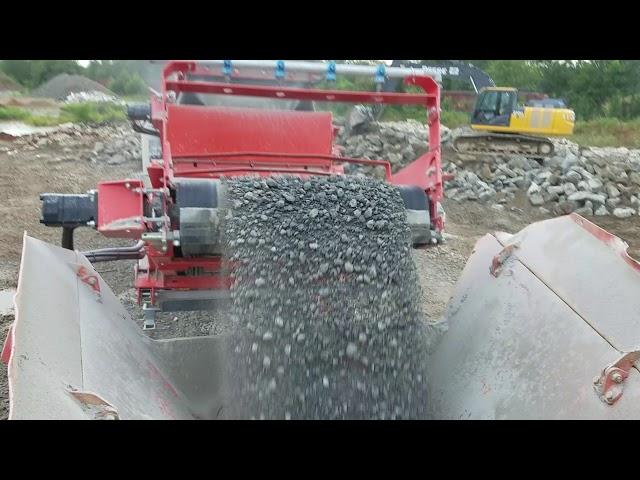 Sandvik Concrete Recycling setup