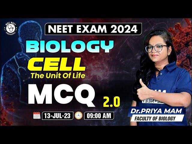 NEET 2024 | NEET Biology Class | MCQ, Previous Year Questions  | MKC NEET Class | By Dr. Priya Ma'am