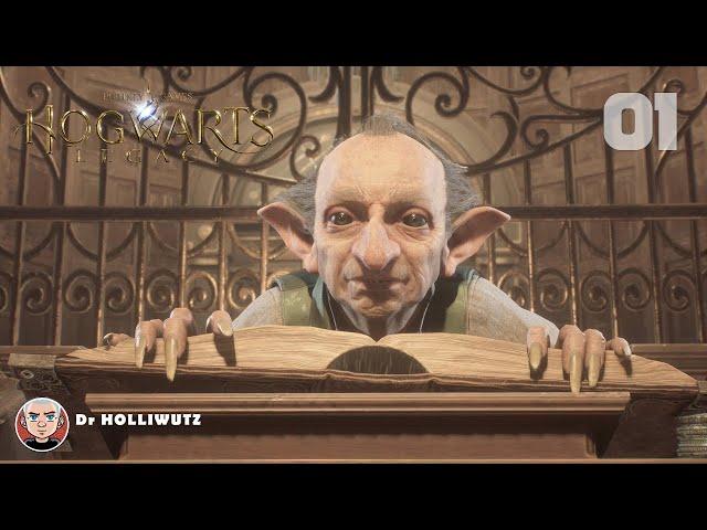 Hogwarts Legacy 01 Gringotts Zauberbank:  mit Professor Fig Verlies 12 prüfen [PS5 Gameplay Deutsch]