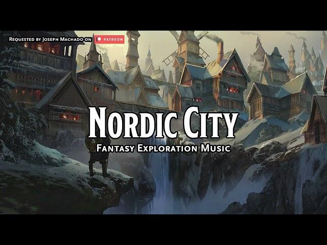 Nordic City | D&D/TTRPG Music | 1 Hour