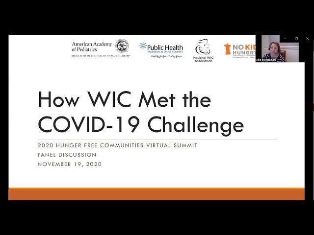 2020 HFC Summit | How WIC Met the COVID 19 Challenge