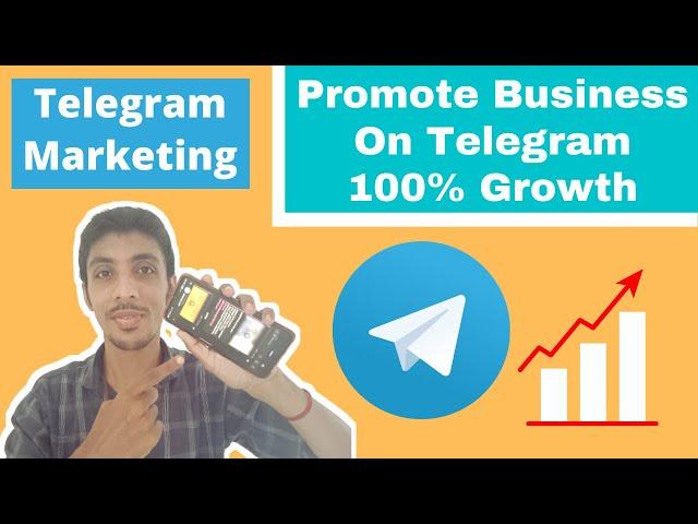 How To Promote Business On Telegram | Telegram Pe Business Kaise Grow Kare