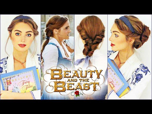 Emma Watson's Belle Hairstyles | Beauty & The Beast Tutorial鹿