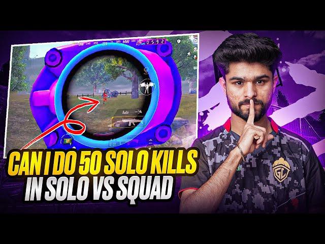 50 KILLS CHALLENGE IN SOLO VS SQUAD  | LoLzZz GAMING | BGMI HIGHLIGHT