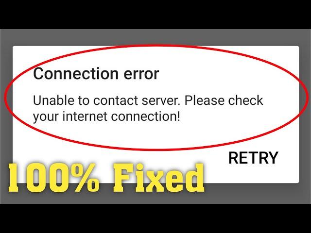 Fix Roblox Unable To Contact Server Please Check Your Internet Connection Error || Android & ios