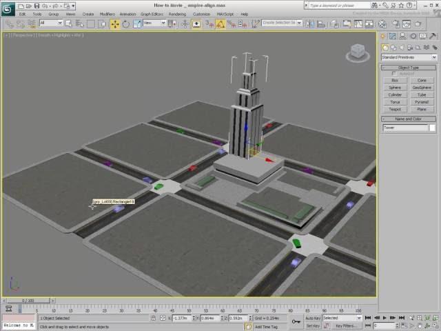 Object Manipulation in 3ds Max - Align Tool