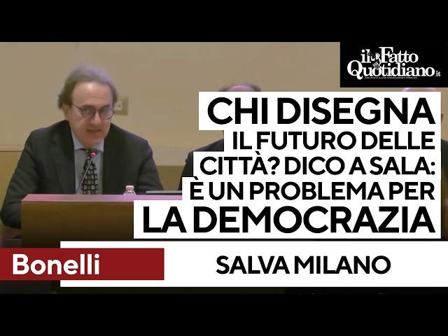 Salva-Milano, Bonelli: "Chi disegna il futuro delle città? Questo è un problema per la democrazia"