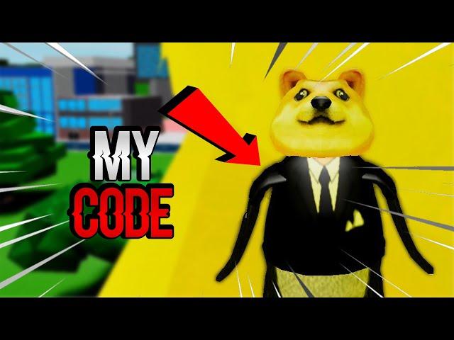 MY OWN *EXCLUSIVE* CODE IN BOKU NO ROBLOX: REMASTERED!